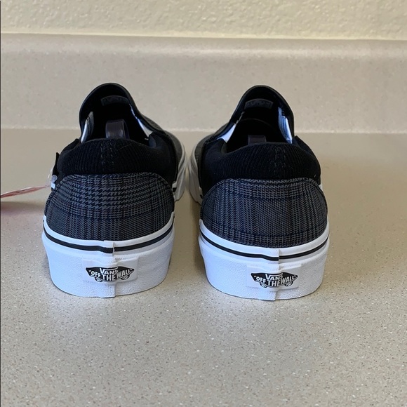 New Vans Slip on Suiting Black/White - Picture 5 of 9